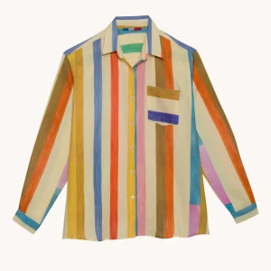 G.KERO - BLOUSE GAUZE POUR FEMME MULTICOLORE