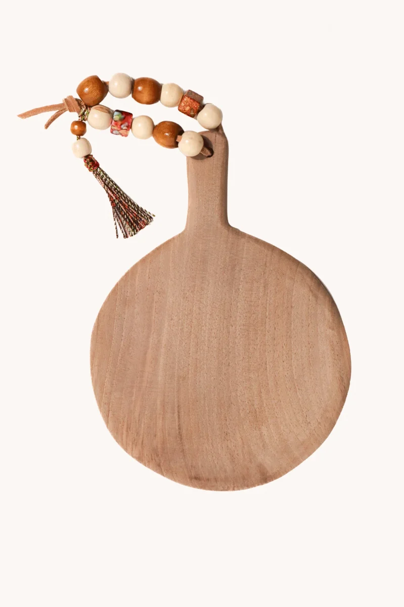 L'ÎLE BLEUE - PLANCHE À DECOUPER RONDE – Image 2