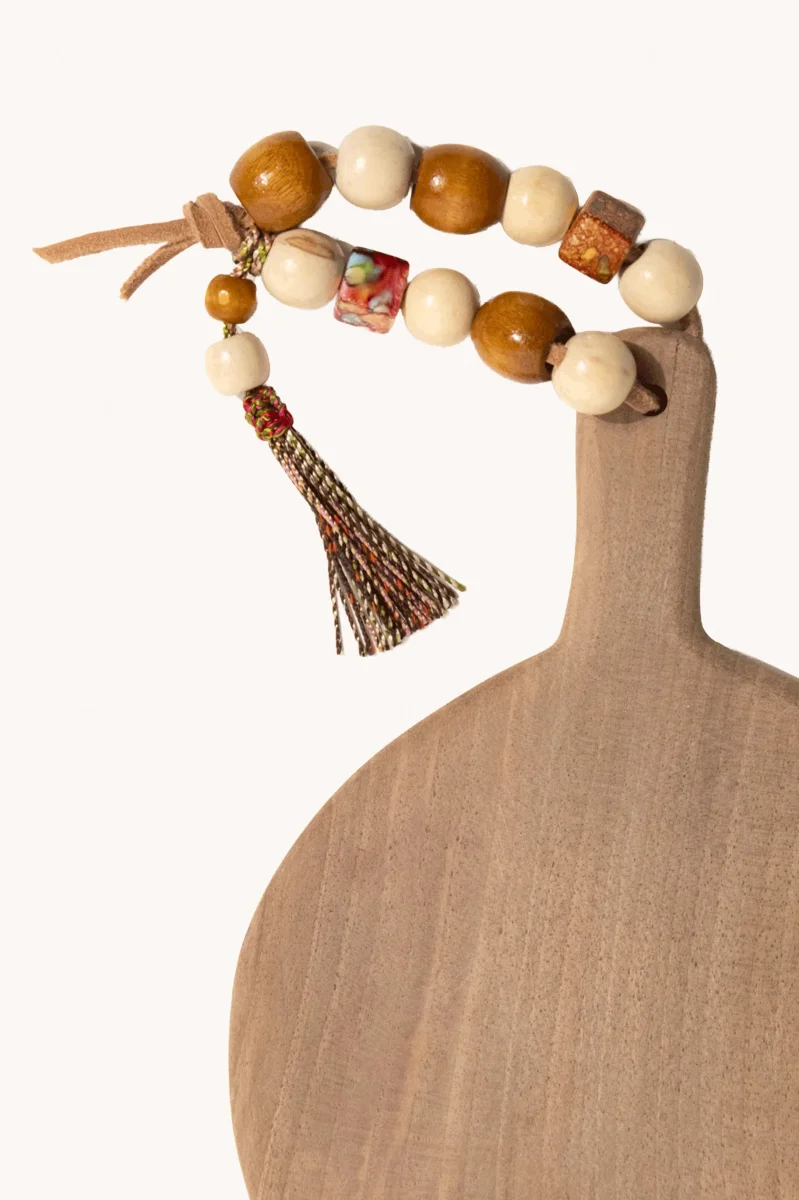 L'ÎLE BLEUE - PLANCHE À DECOUPER RONDE – Image 3