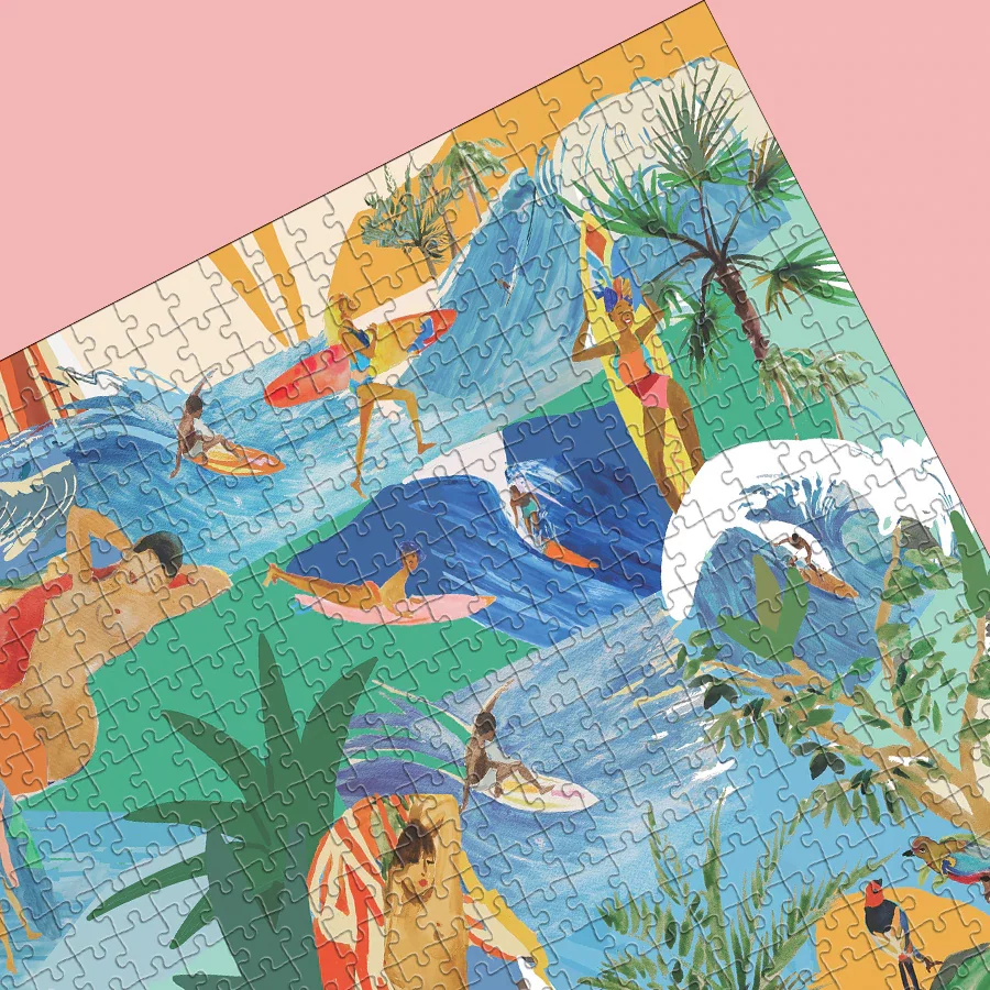 Puzzle 1000 pièces – Surf by Gkero – Image 4