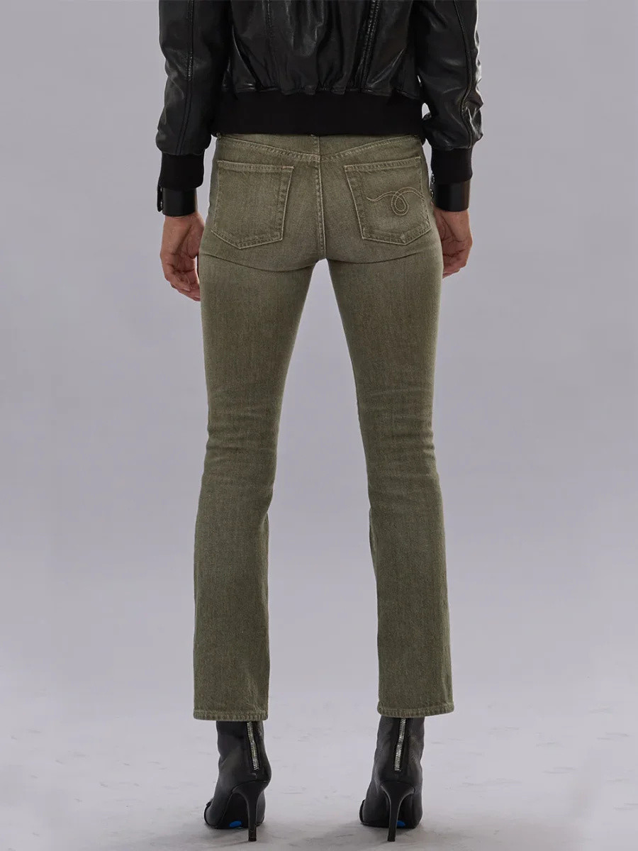JEAN KICK FIT ARMY GREEN – Image 5