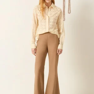 CHEMISE DOLLY DENTELLE ALABASTER