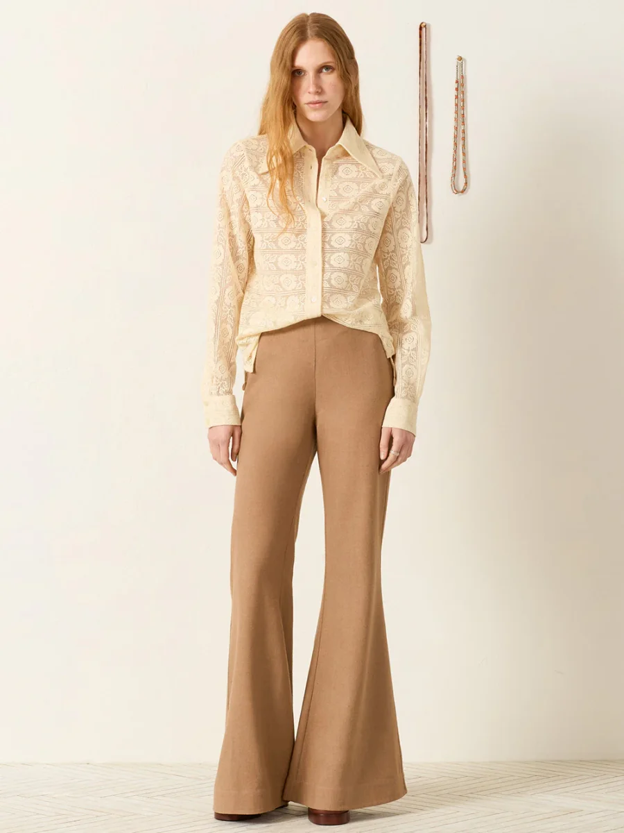 CHEMISE DOLLY DENTELLE ALABASTER – Image 2