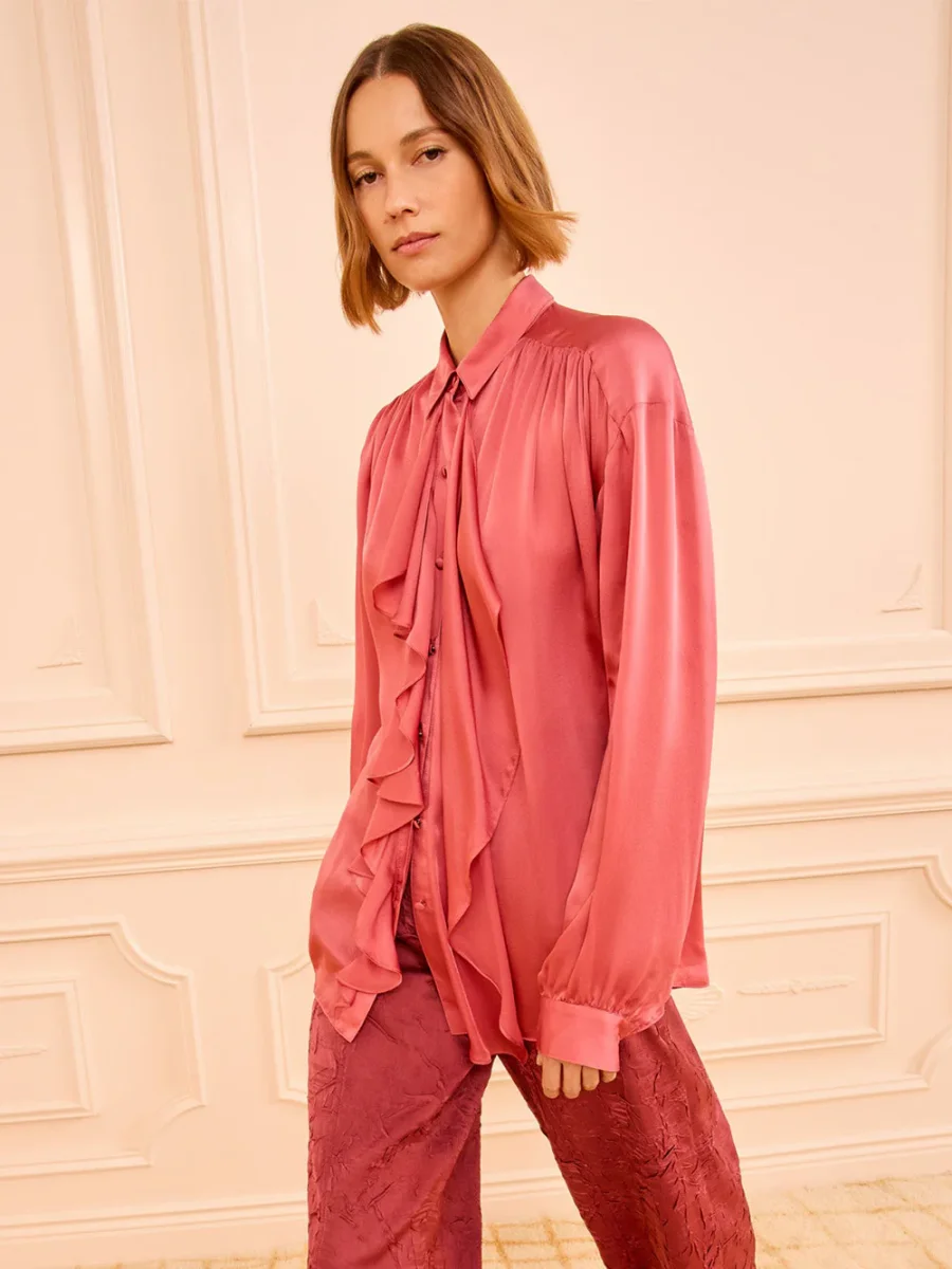 BLOUSE GESTURE ROSEWOOD – Image 5