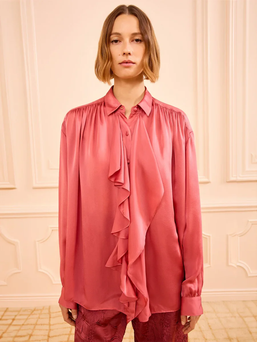 BLOUSE GESTURE ROSEWOOD – Image 6