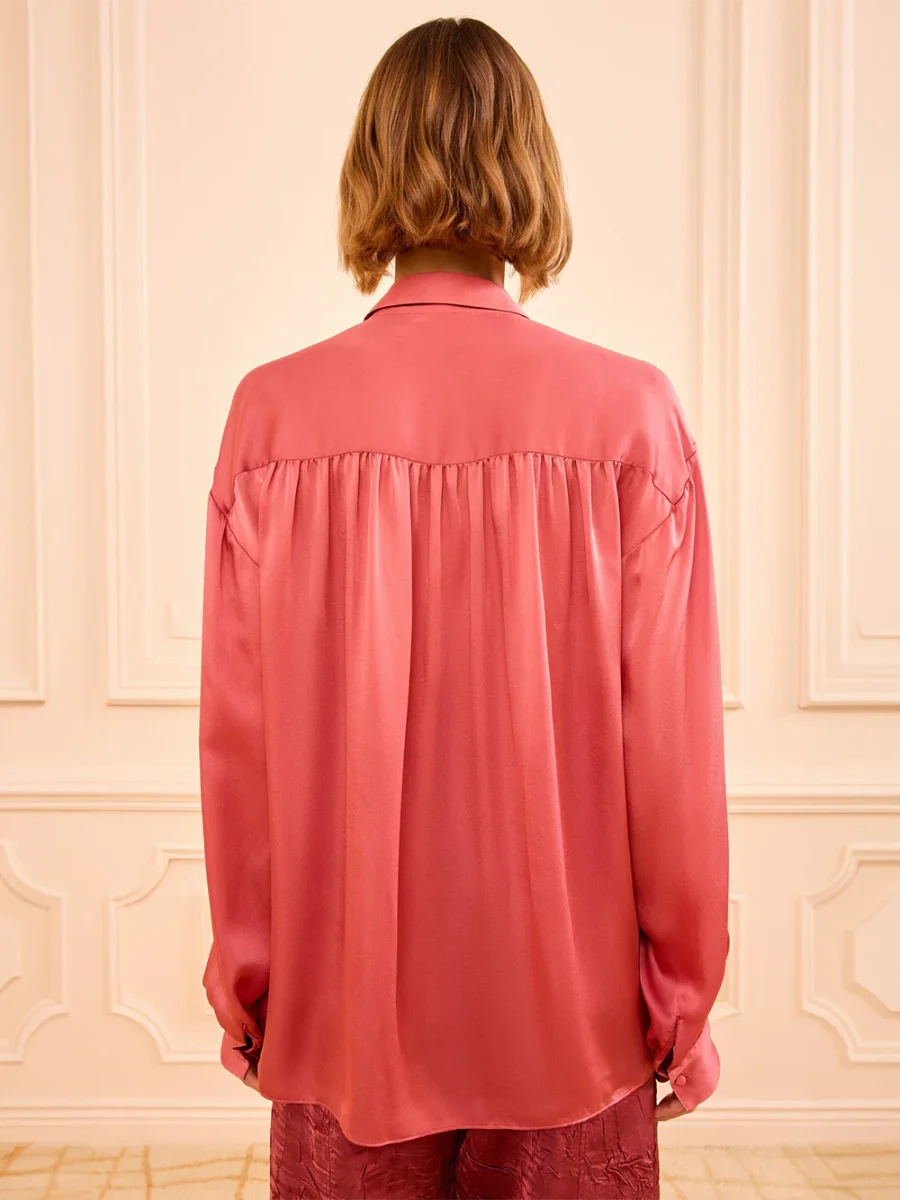 BLOUSE GESTURE ROSEWOOD – Image 7