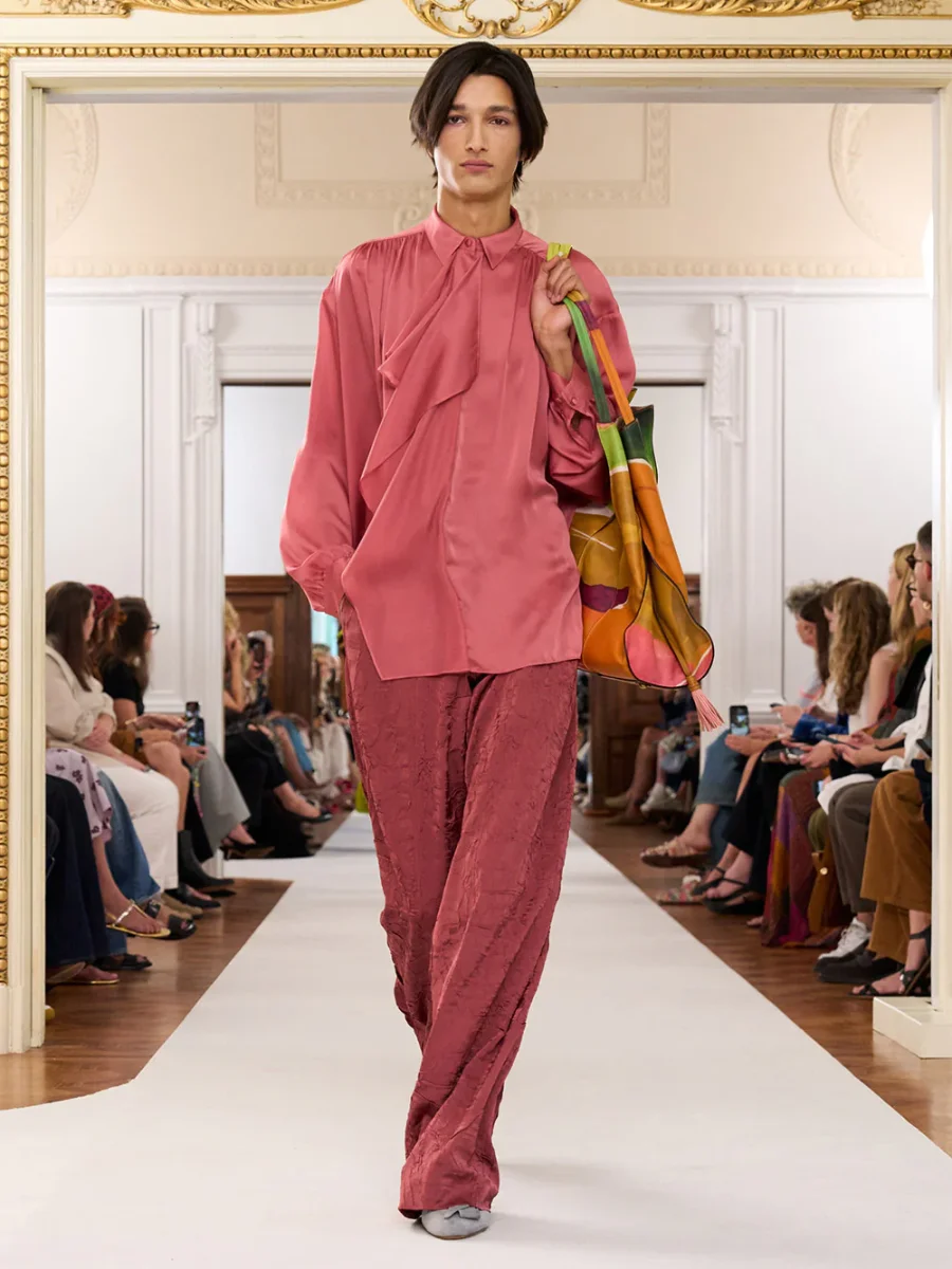 BLOUSE GESTURE ROSEWOOD – Image 4