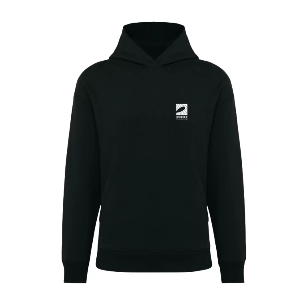 Sweat à capuche unisexe noir – Glisse urbaine – Image 3