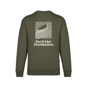 Unisex Sweatshirt – Retro Olive