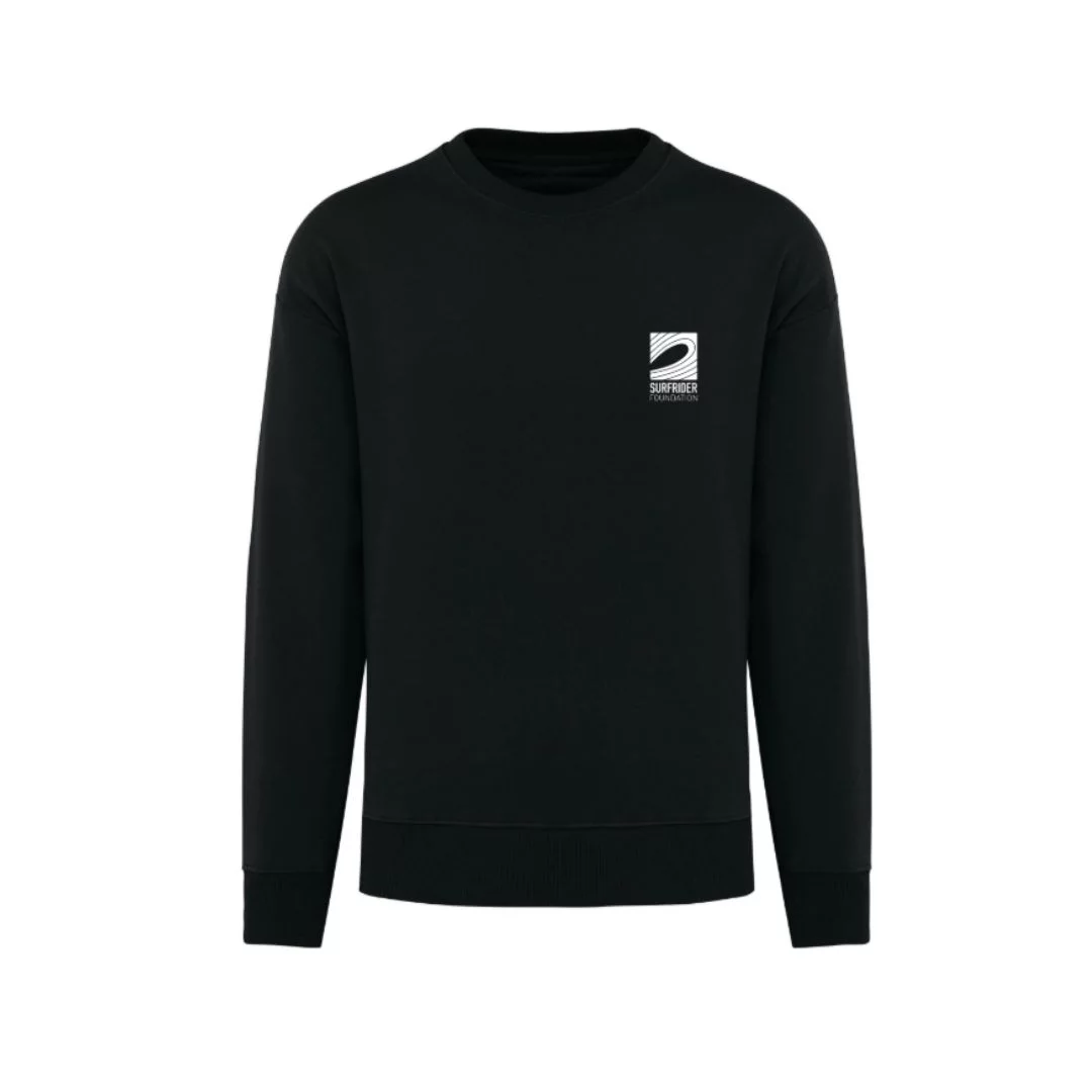 Sweat unisexe noir – Surfrider logo blanc – Image 6