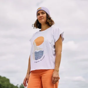T-shirt femme Surfrider x Marylou Le Moal