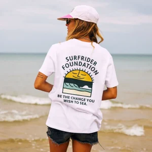T-shirt unisexe Surfrider x Keep Around – Be the change