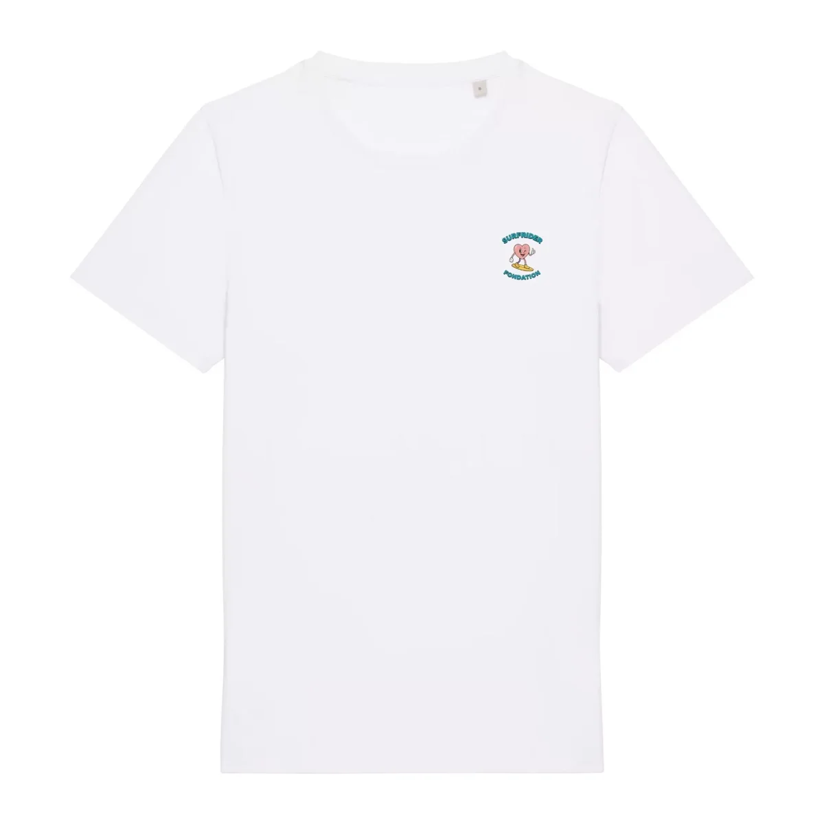 T-shirt unisexe – Cœurs sur la vague – Image 3