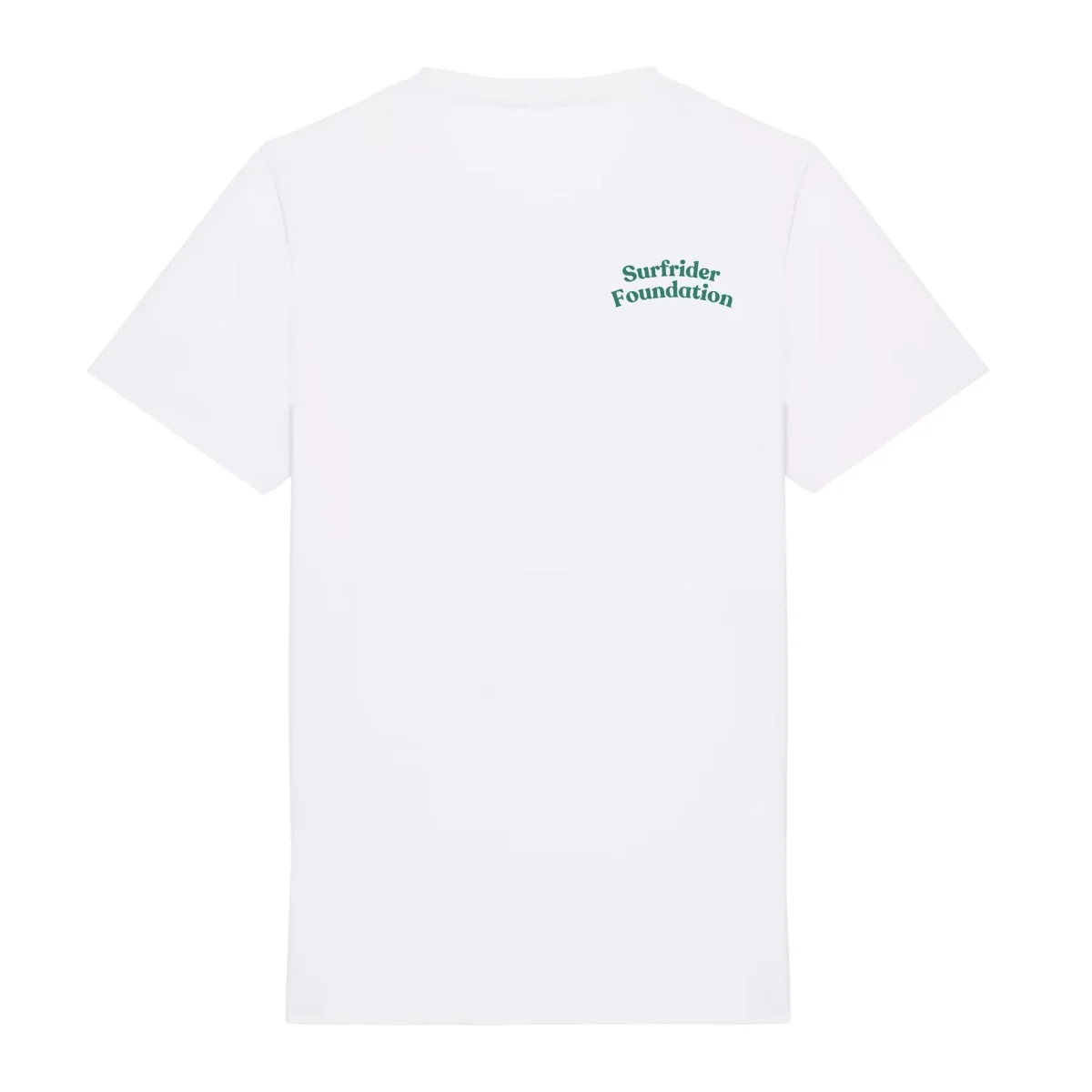 T-shirt unisexe blanc – Surfing flower – Image 3