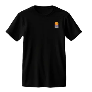 Sunset unisexe black t-shirt&nbsp;