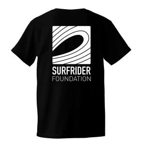 T-shirt unisexe noir – Surfrider