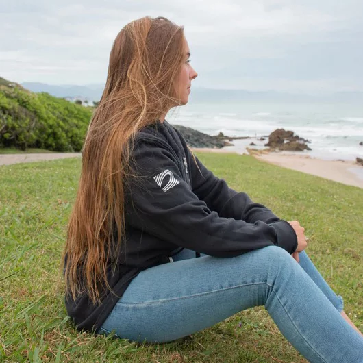 The Logo Hooded Zipper Unisex – Image 5