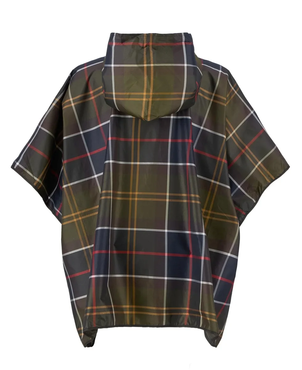 BARBOUR - Tartan Showerproof Poncho – Image 8