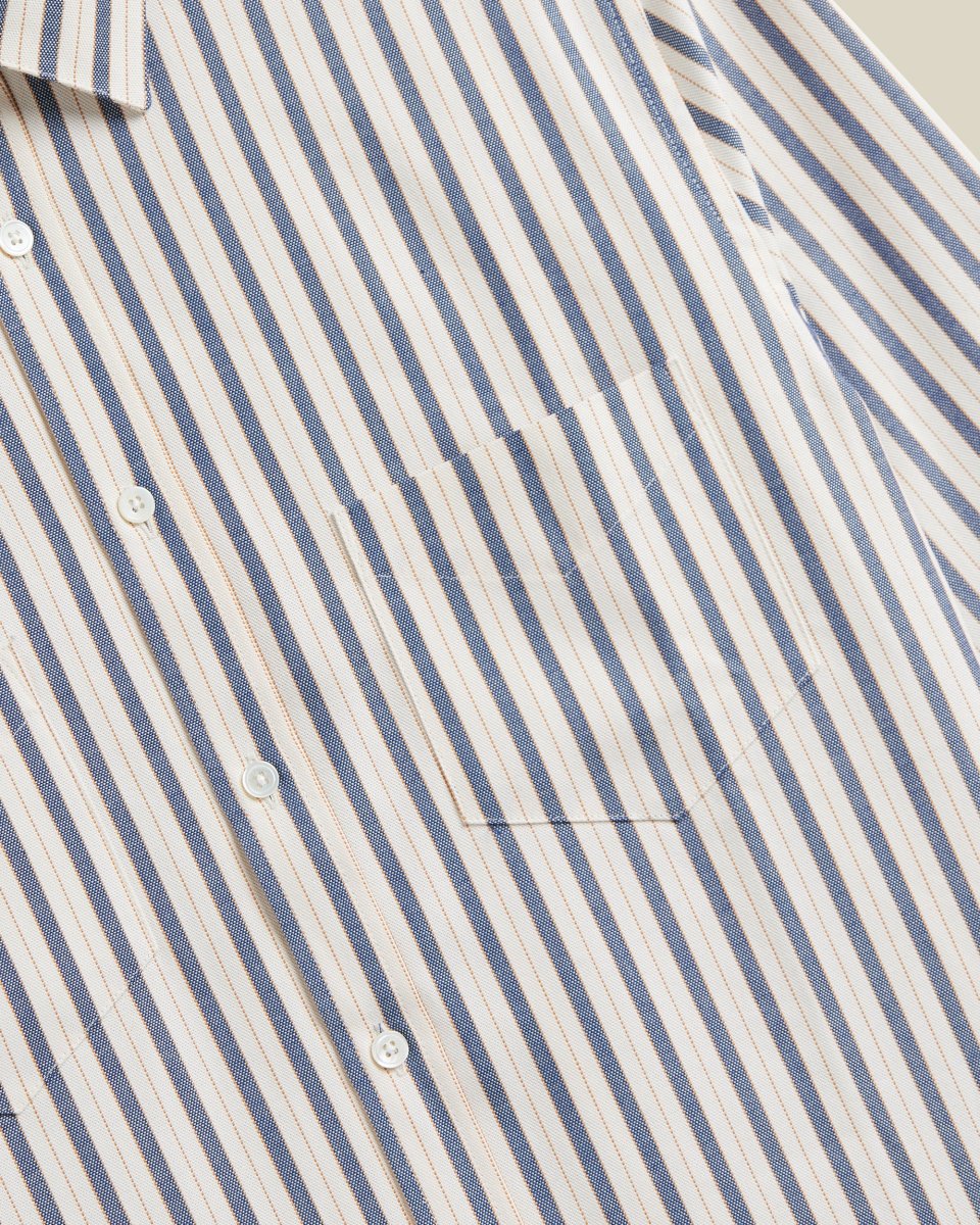 PORTUGUESE FLANNEL - CHEMISE À RAYURES – Image 4