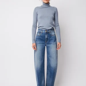 JEAN LEROY MID RELAXED HYDE WASH