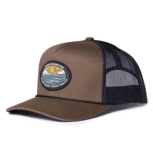 VISSLA CASQUETTE WEST WINDS TRUCKER Marron
