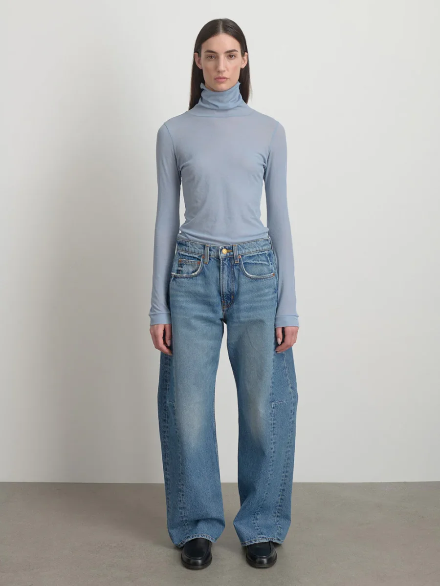JEAN RELAXED CUFFED LASSO JANE WASH – Image 3