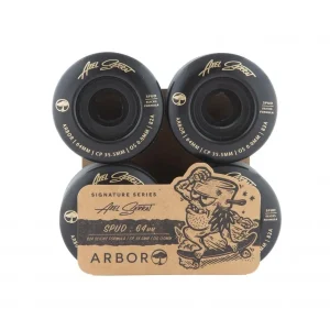 ARBOR ROUES SKATE AXEL SERRAT 64mm PACK 4 Black