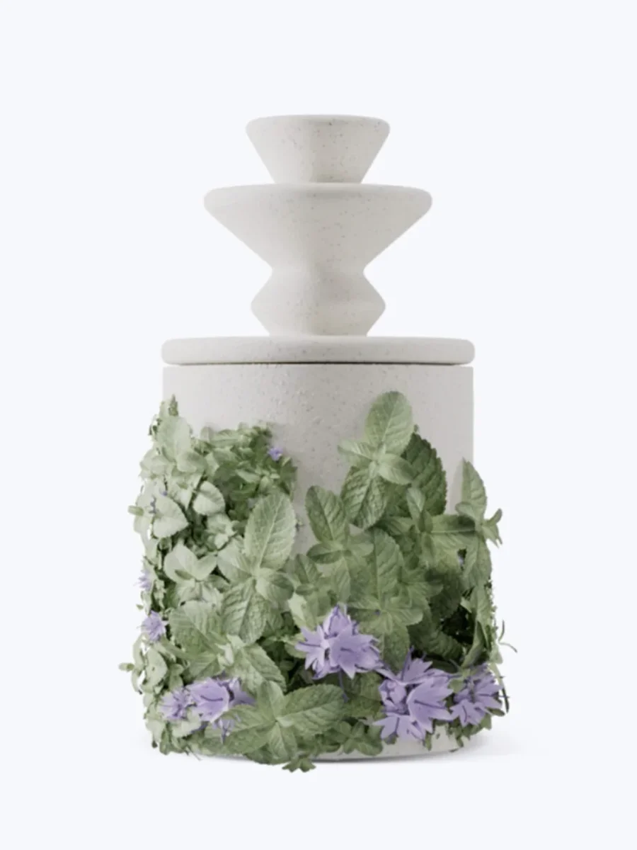 BOUGIE ASTROLOGIE CANCER THÉ À LA MENTHE – Image 5