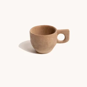 L'ÎLE BLEUE - TASSE A CAFE EN BOIS