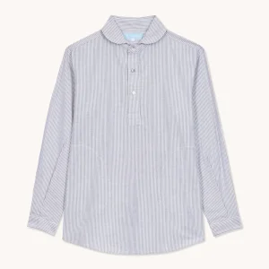 L'ÎLE BLEUE - CHEMISE PABLO OXFORD