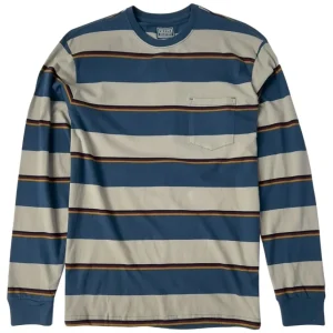 VISSLA TEE SHIRT ML CREATORS STRIPE POCKET Multi
