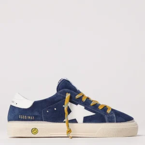 GOLDEN GOOSE - May Aviator Suede Navy