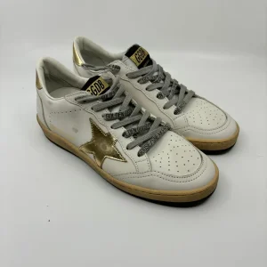 BALLSTAR - blanche étoile or