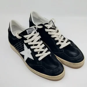 Ball Star - Suede Noire étoile blanche lacet blanc ni