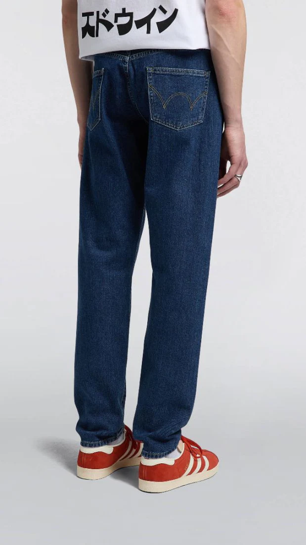 EDWIN - Regular Tapered Kaihara Blue Akira Wash – Image 3