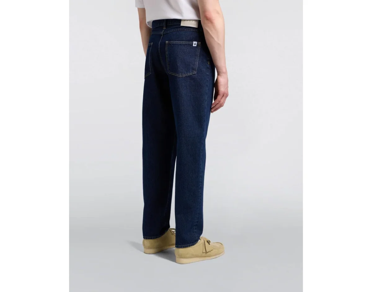 EDWIN - Cosmos Pant Blue Dark Marble Wash – Image 5