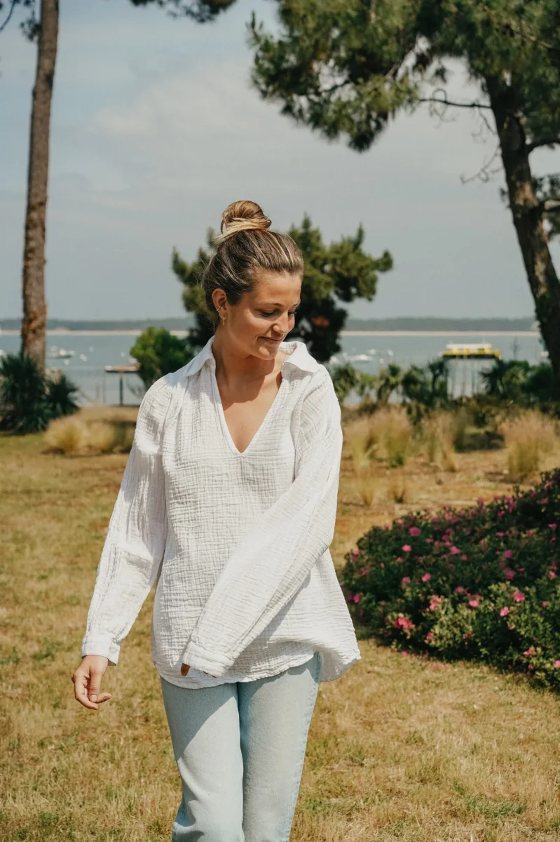 L'ÎLE BLEUE - Blouse Emma – Image 5
