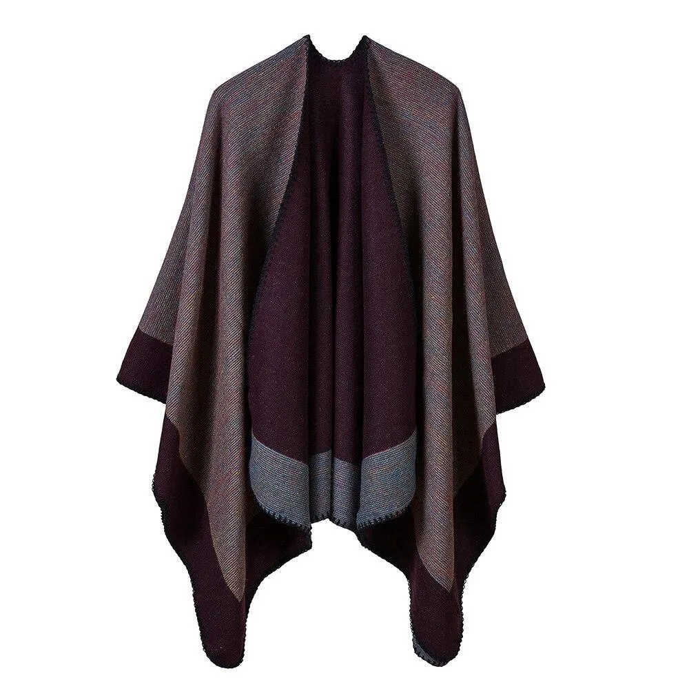 Poncho Chaud Femme – Image 4