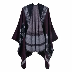 Poncho Femme Fleur Oxalis