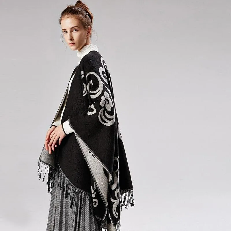 Poncho Luxe Femme – Image 9