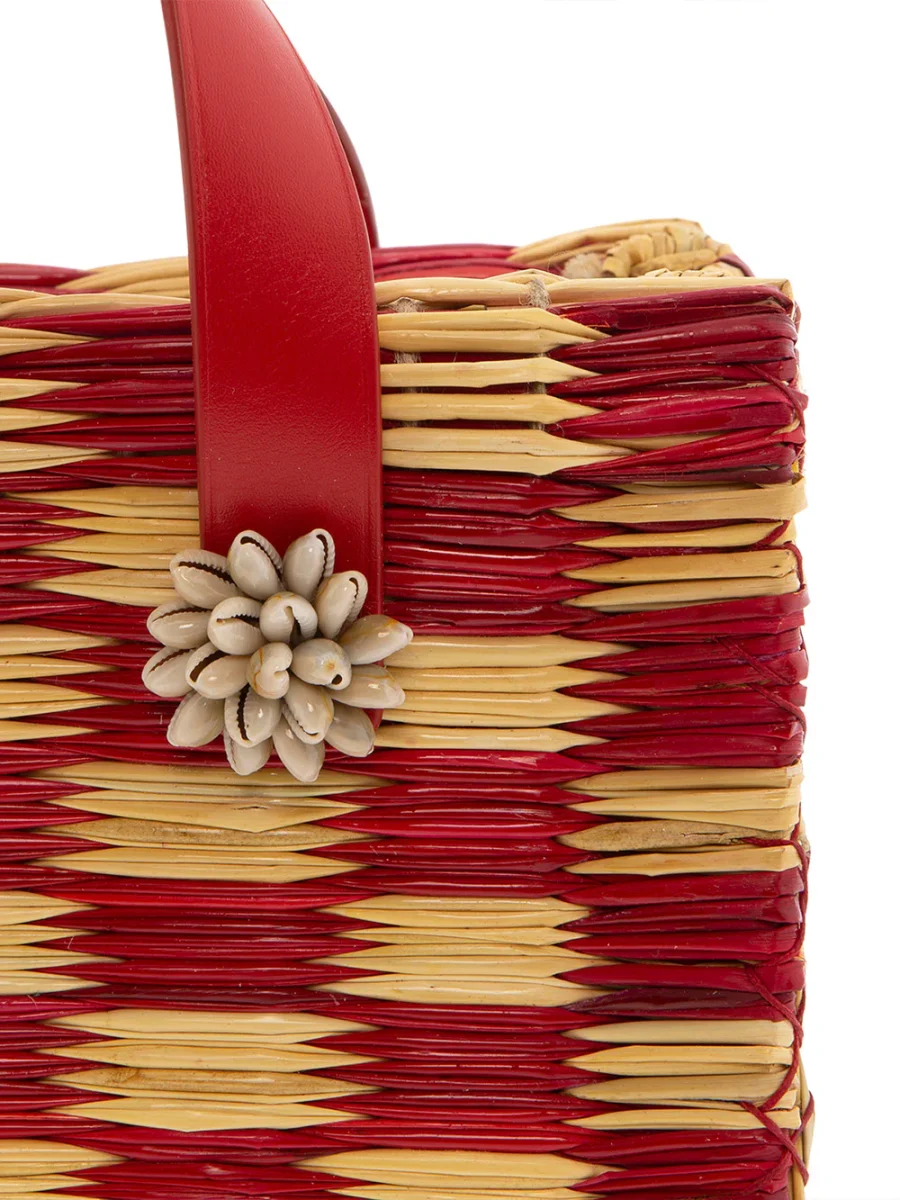 SAC TOTE MEDIUM TOM TOM ROUGE – Image 6