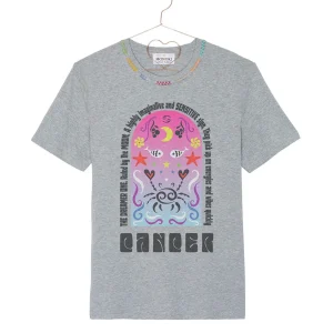 TEE SHIRT ASTRO GRIS CANCER