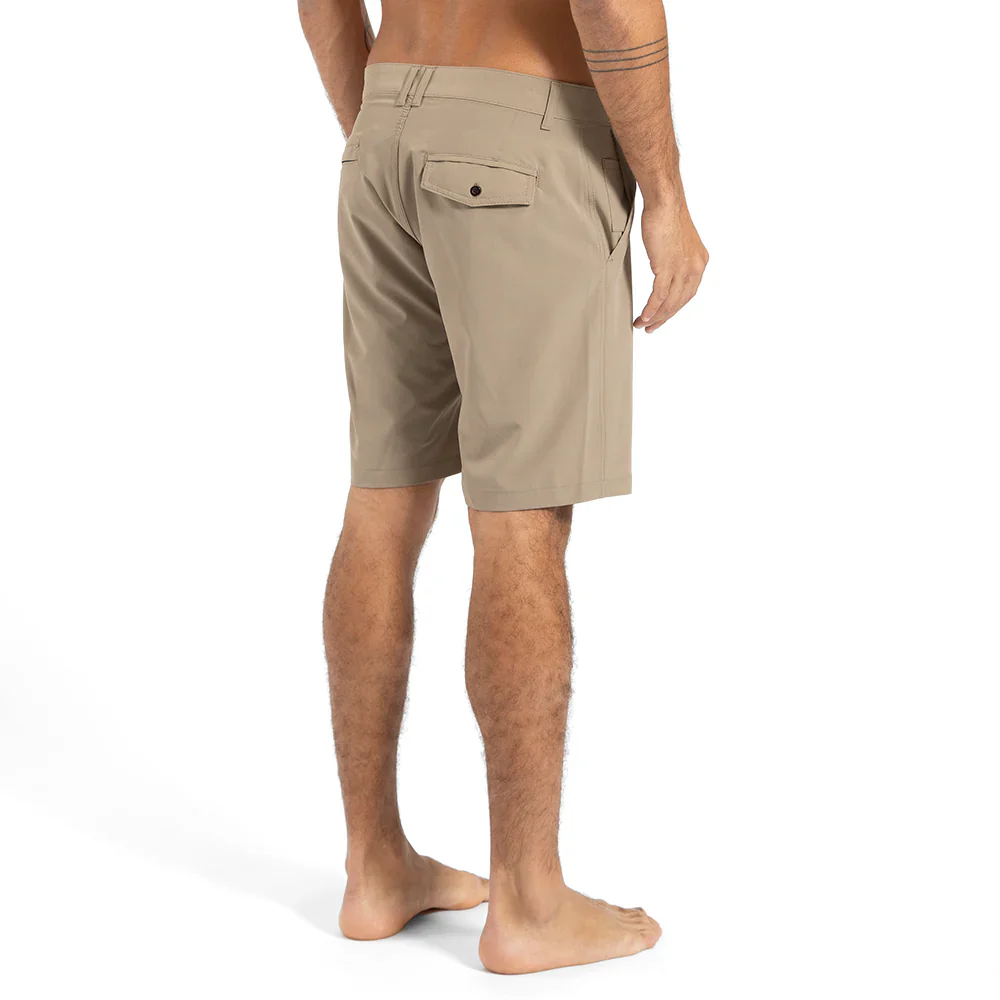 VISSLA BERMUDA HYBRIDE CANYONS Kaki – Image 3