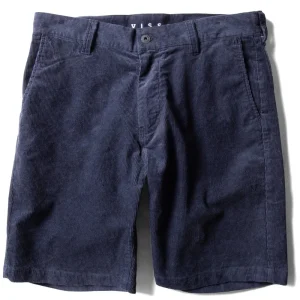 VISSLA SHORT VELOURS CREATORS PORT CORD Dark naval