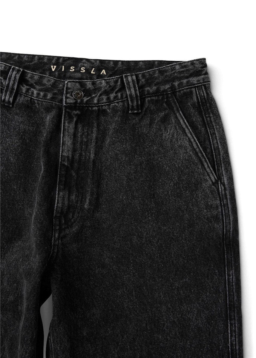 VISSLA PANTALON SLIDE BAGGY Noir – Image 3